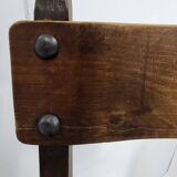 Set of 4 vintage brutalist chairs 1970