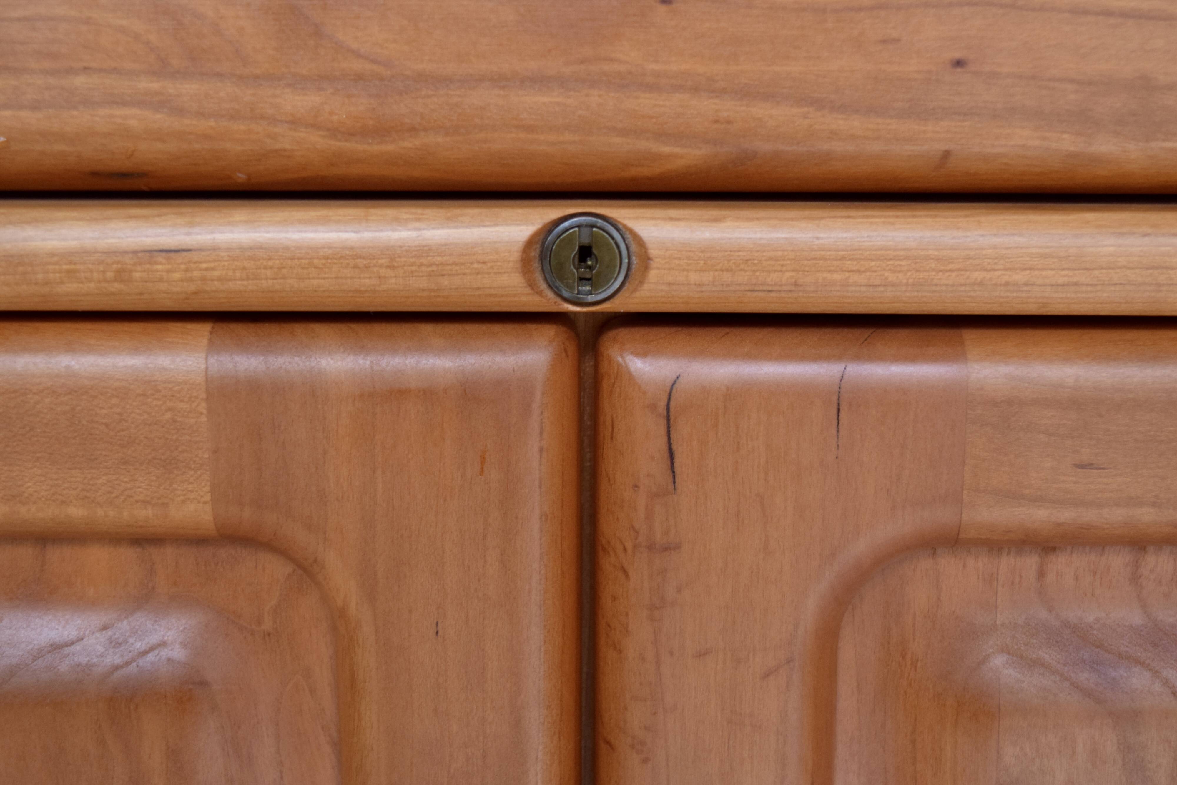 Dyrlund - vintage solid beech secretary - Denmark