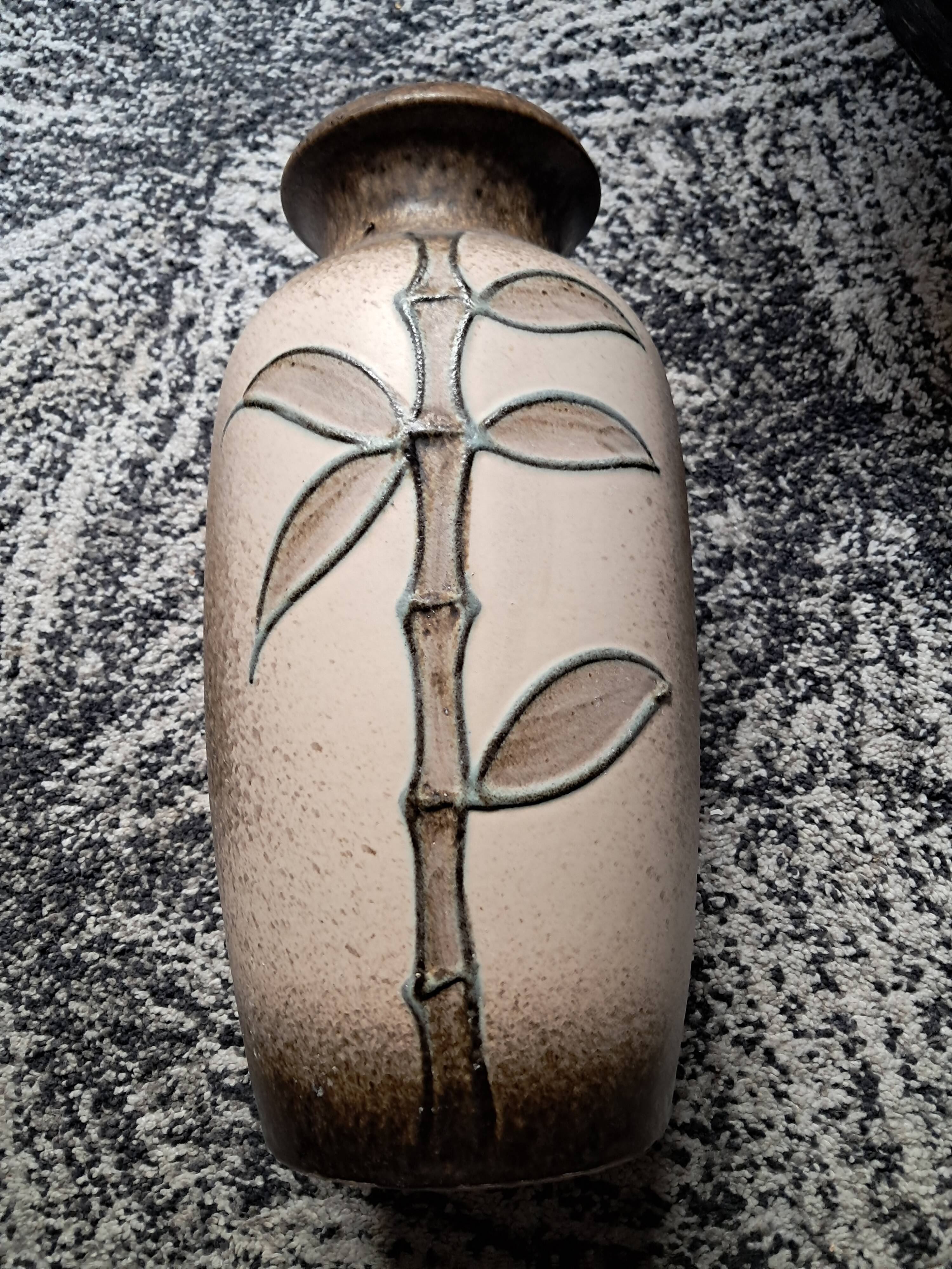 Large ceramic vase West Germany Sheurich very original