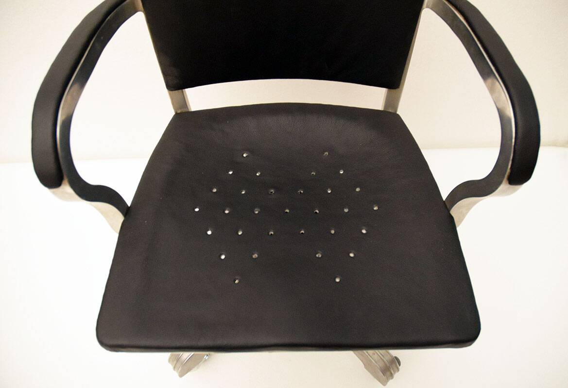 Gio Ponti office armchair for Montecatini Milano, 1938