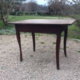 Rectangular walnut table