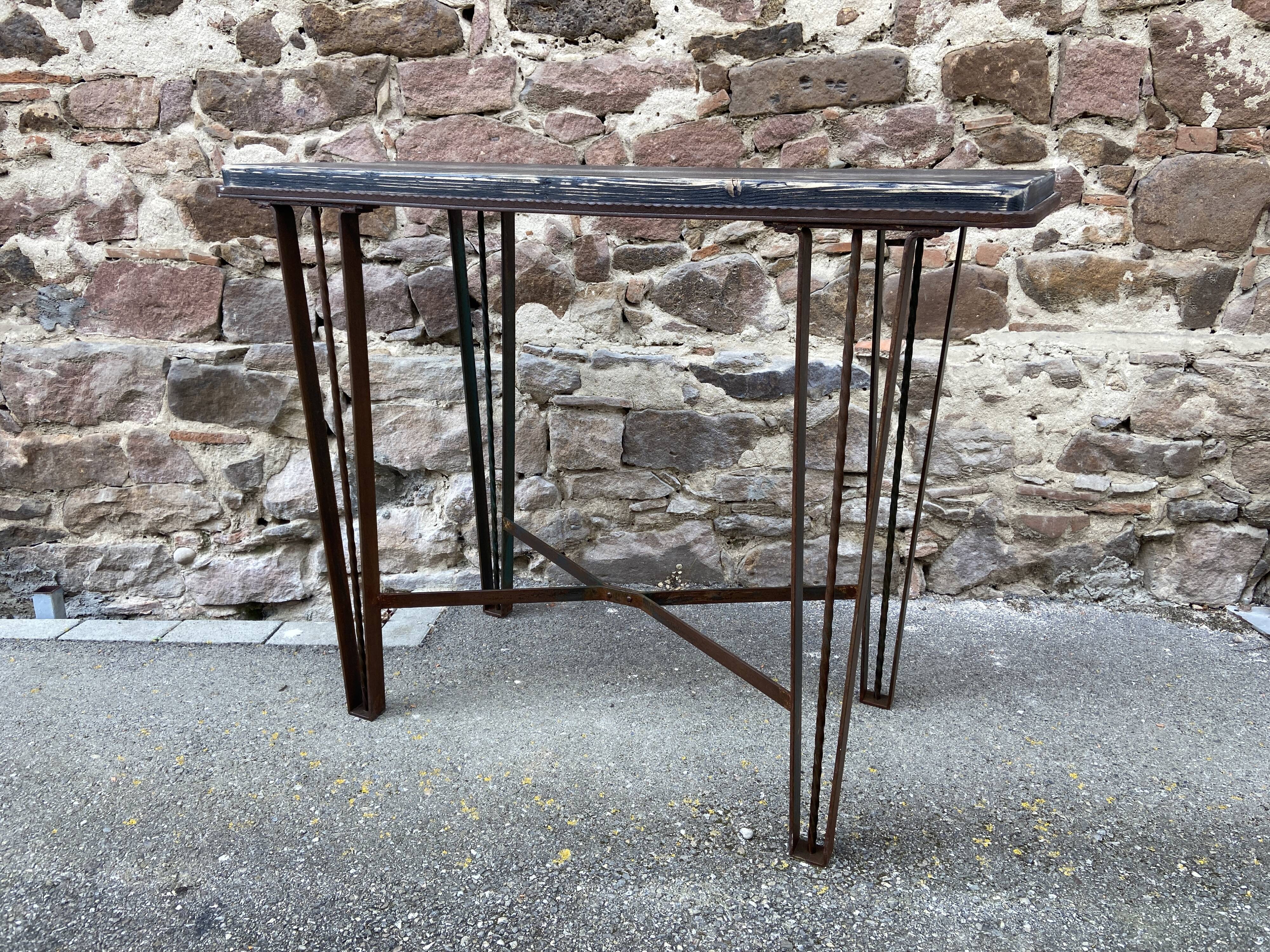 Vintage Mid-Century 60s French industrial console