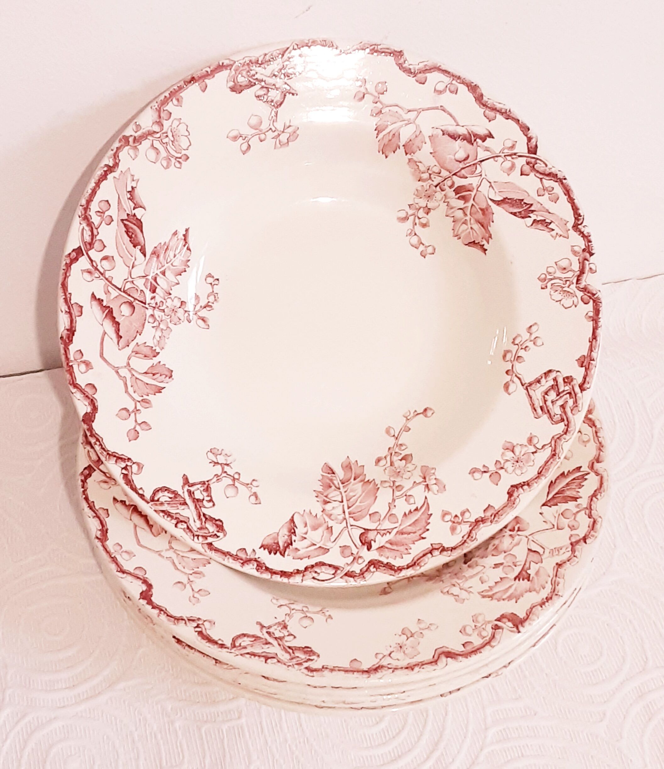 Fontainebleau hollow plates KG Lunéville