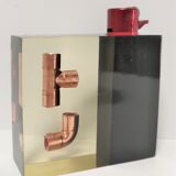 Lighter resin inclusions design 70s