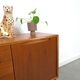 Teak Deens dressoir met lades vintage