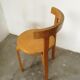 Plywood chair, glued laminated scandinavian chair