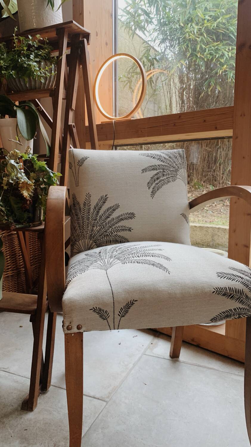 Vintage bridge chair