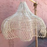 Suspension en rotin XXL Luminaire en rotin naturel