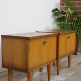 Pair of nightstands 50s
