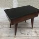 Tables de chevet scandinaves pieds compas années 70