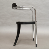 Set of 2 chrome lounge chairs by David Palterer for Zanotta italy 1980