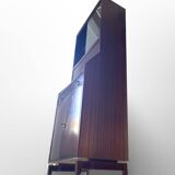 Italian wood and veneered mahogany sideboard/credenza, 1960s.