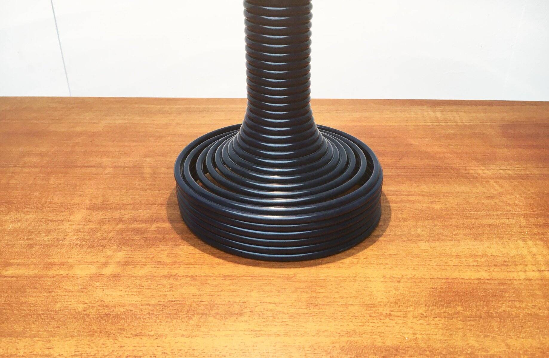 Lampe de table Spirale de l’ère spatiale italienne par Angelo Mangiarotti pour Candle