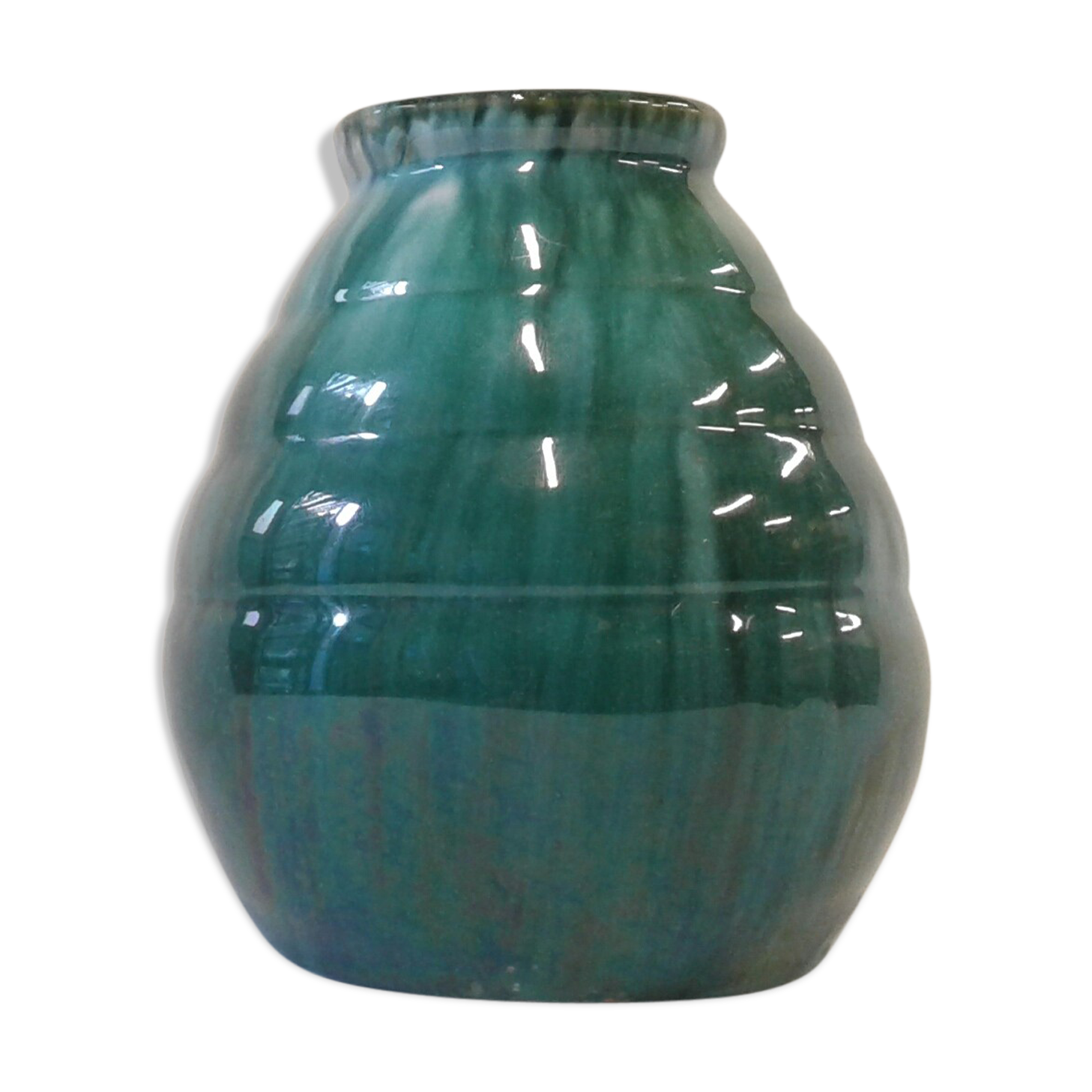Vintage earthenware vase