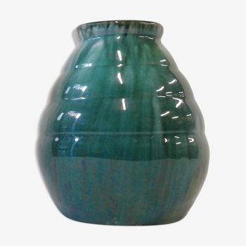 Vintage earthenware vase