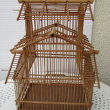 Cage bird bamboo
