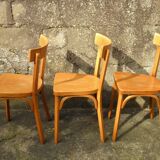 Set of 6 Baumann bistro chairs n° 18