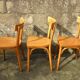 Set of 6 Baumann bistro chairs n° 18