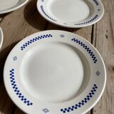 Set of 4 small vintage plates