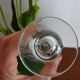 Wine glass crystal Baccarat Elisabeth Millefiori signed