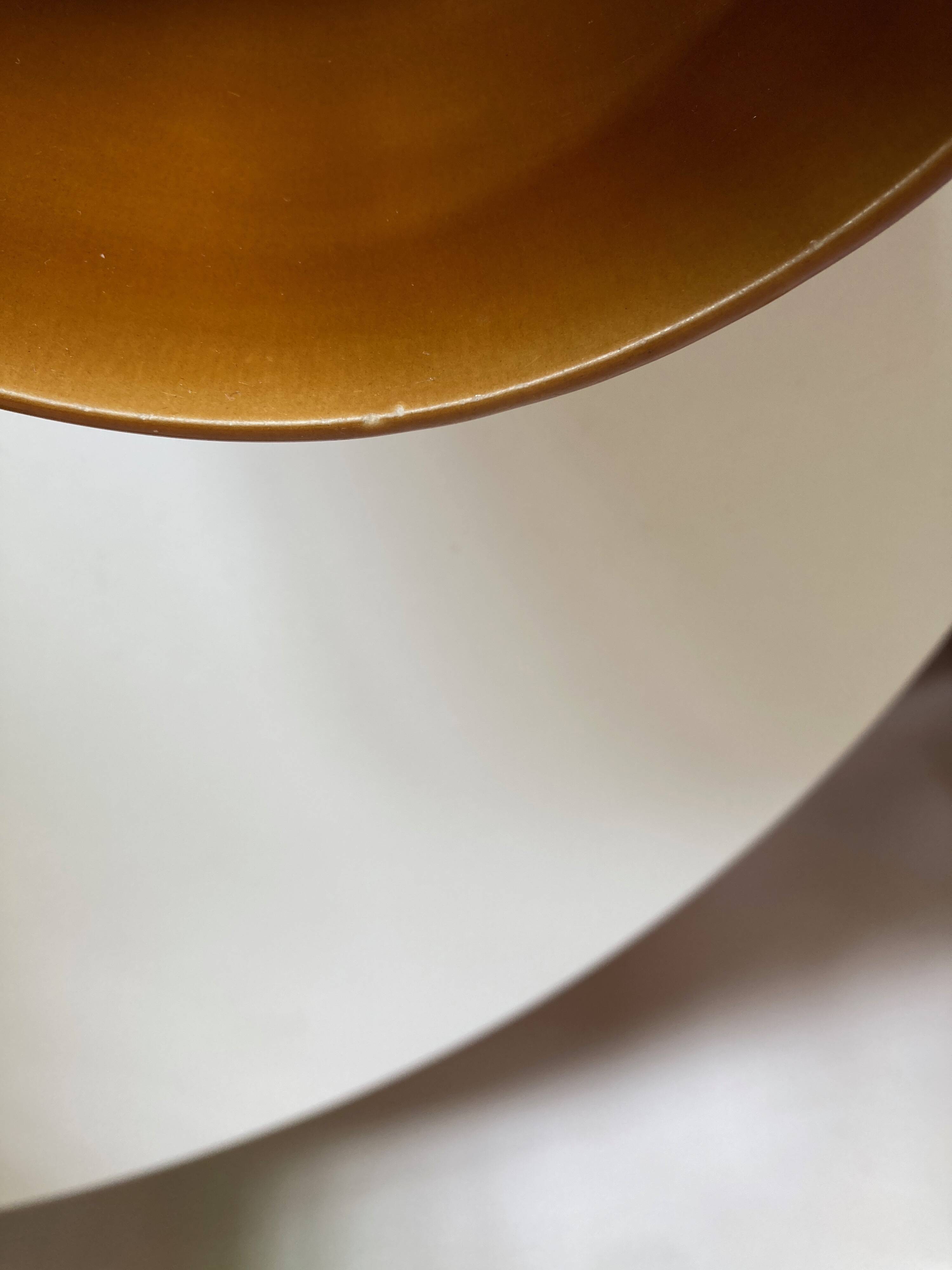 XXL bowl in Niederviller earthenware Tatin color