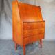 Norwegian vintage teak writing desk, 1960