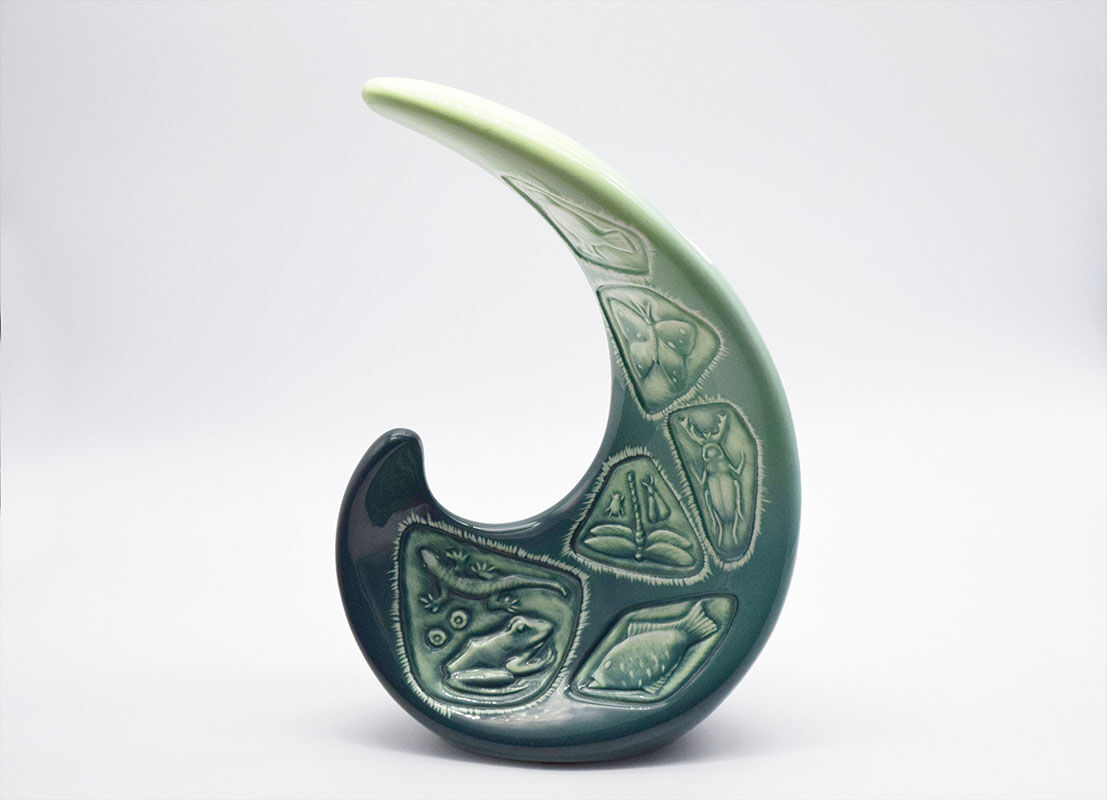 Italian ceramic vase, 1960s