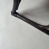 Two-seater rattan bench