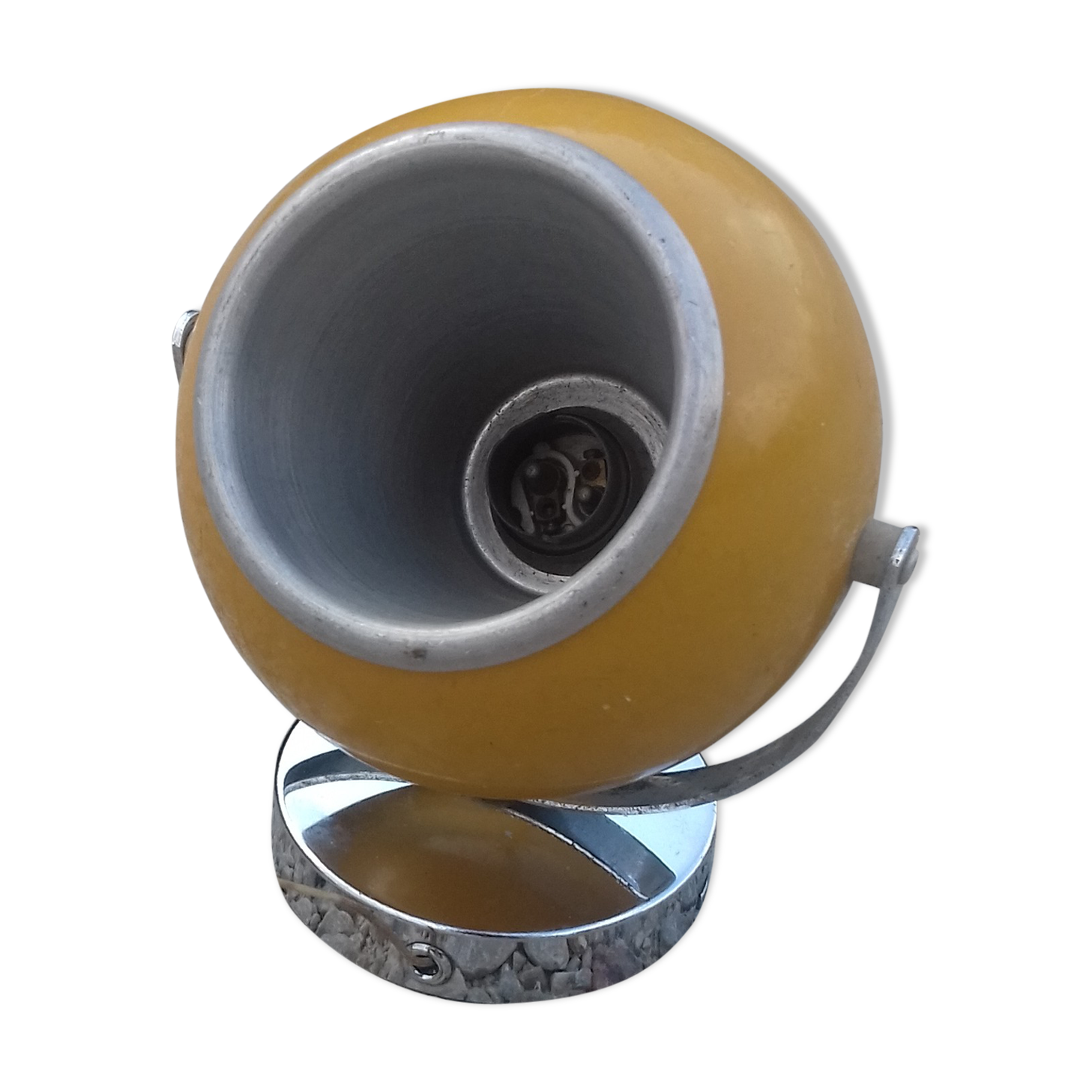 Wall lamp yellow round eyeball 70 design