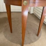 Table ronde en bois