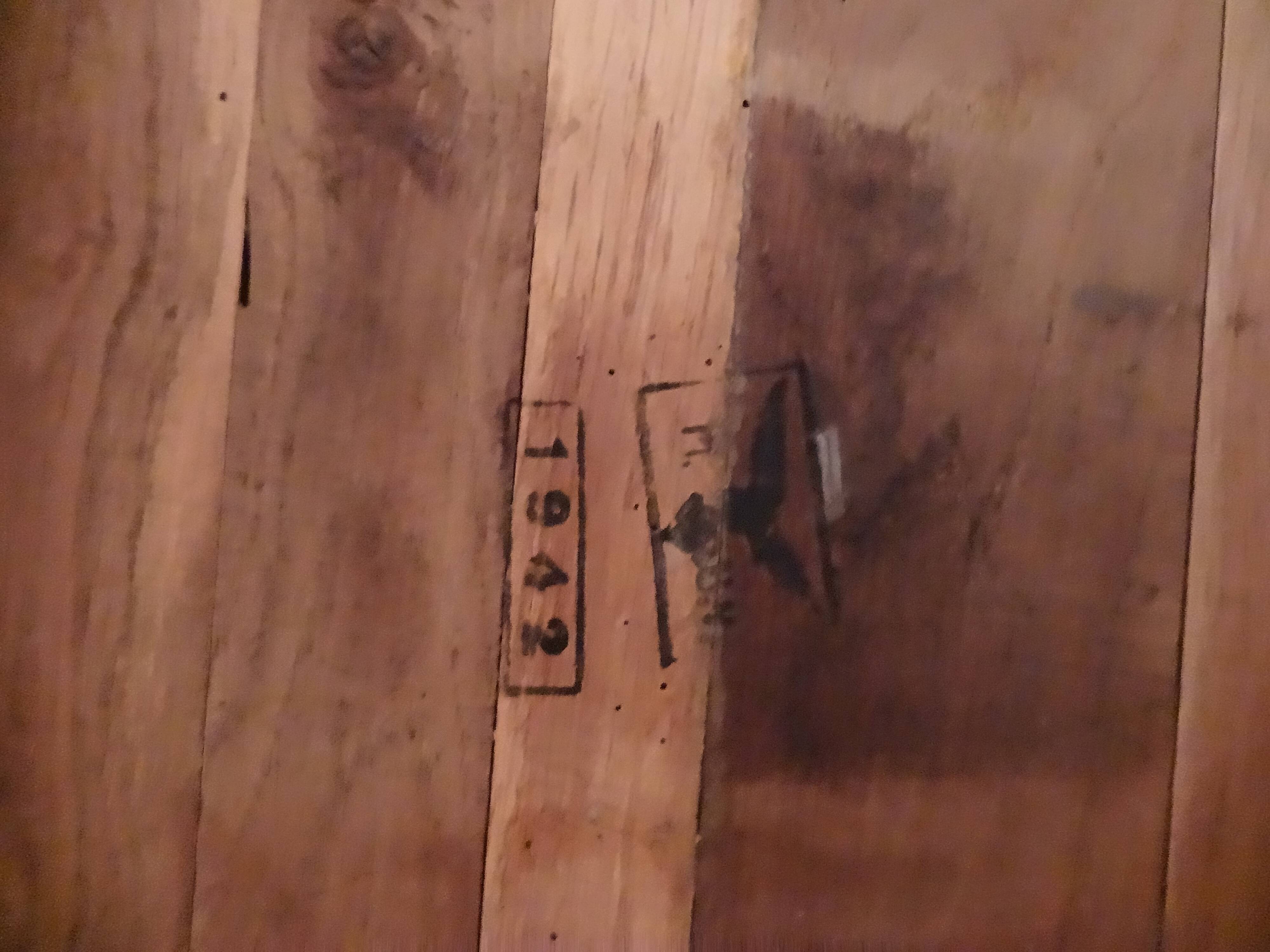 antique solid oak desk