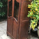 Old semi-glazed wardrobe