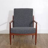 Scandinavian teak armchair 1960