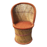 Rattan armchair