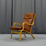 1970 leather armchair