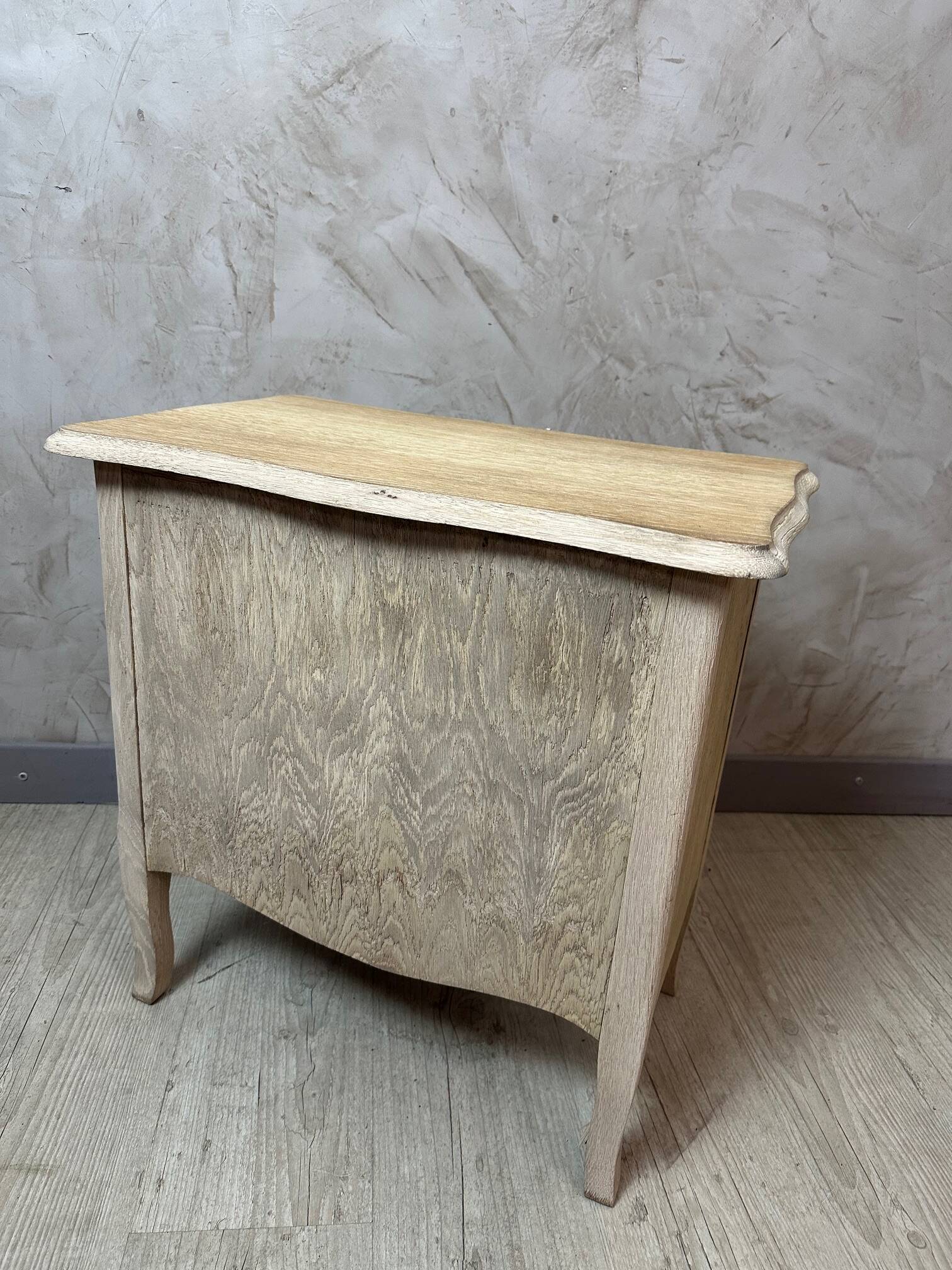Small sanded chest of drawers