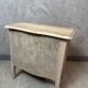 Small sanded chest of drawers