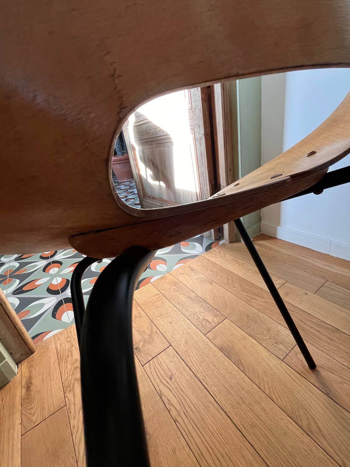 Barrel Chairs Pierre Guariche ARP Steiner x4