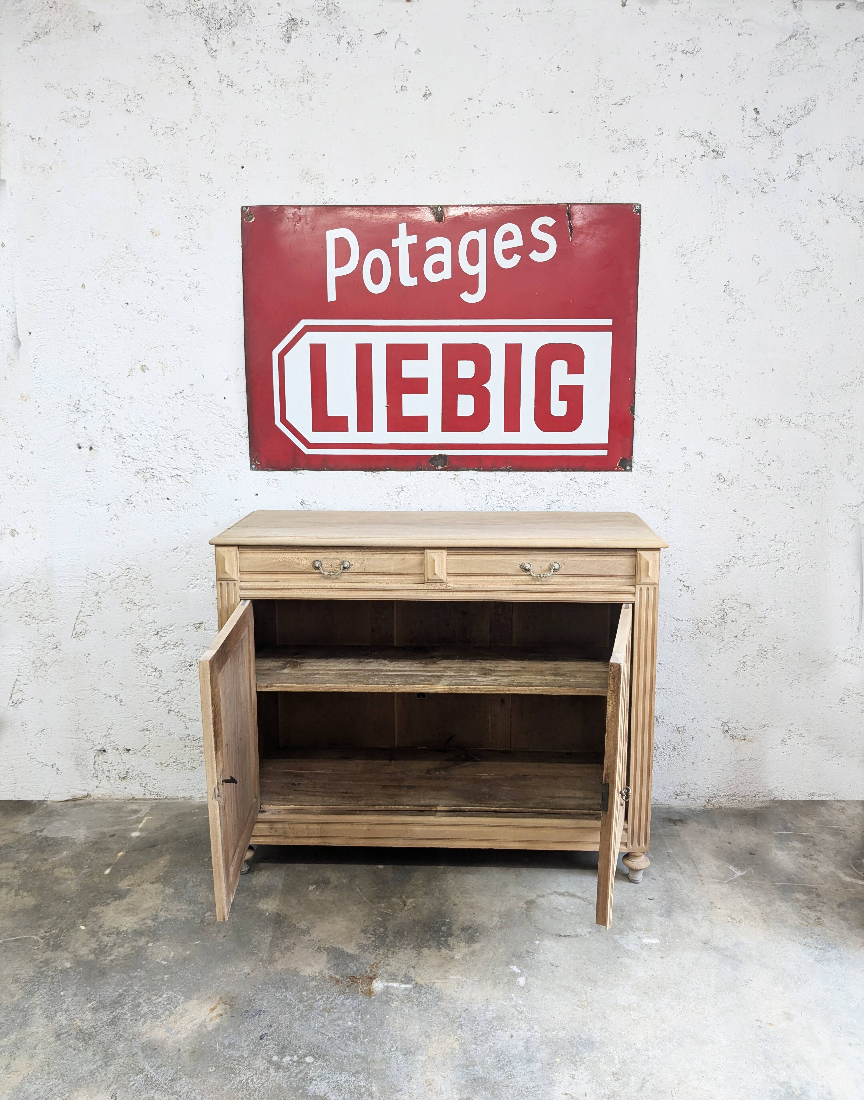 Raw Wood Art Deco Buffet