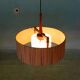 Vintage Temde lighting suspension, mid-century suspension from the sixties.