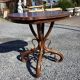 Thonet No. 1 curved wooden side table from the 19th century.