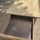 Solid oak farmhouse table