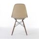 Greige Pair (2) Herman Miller Vintage Original Eames DSW Side Shell Chairs