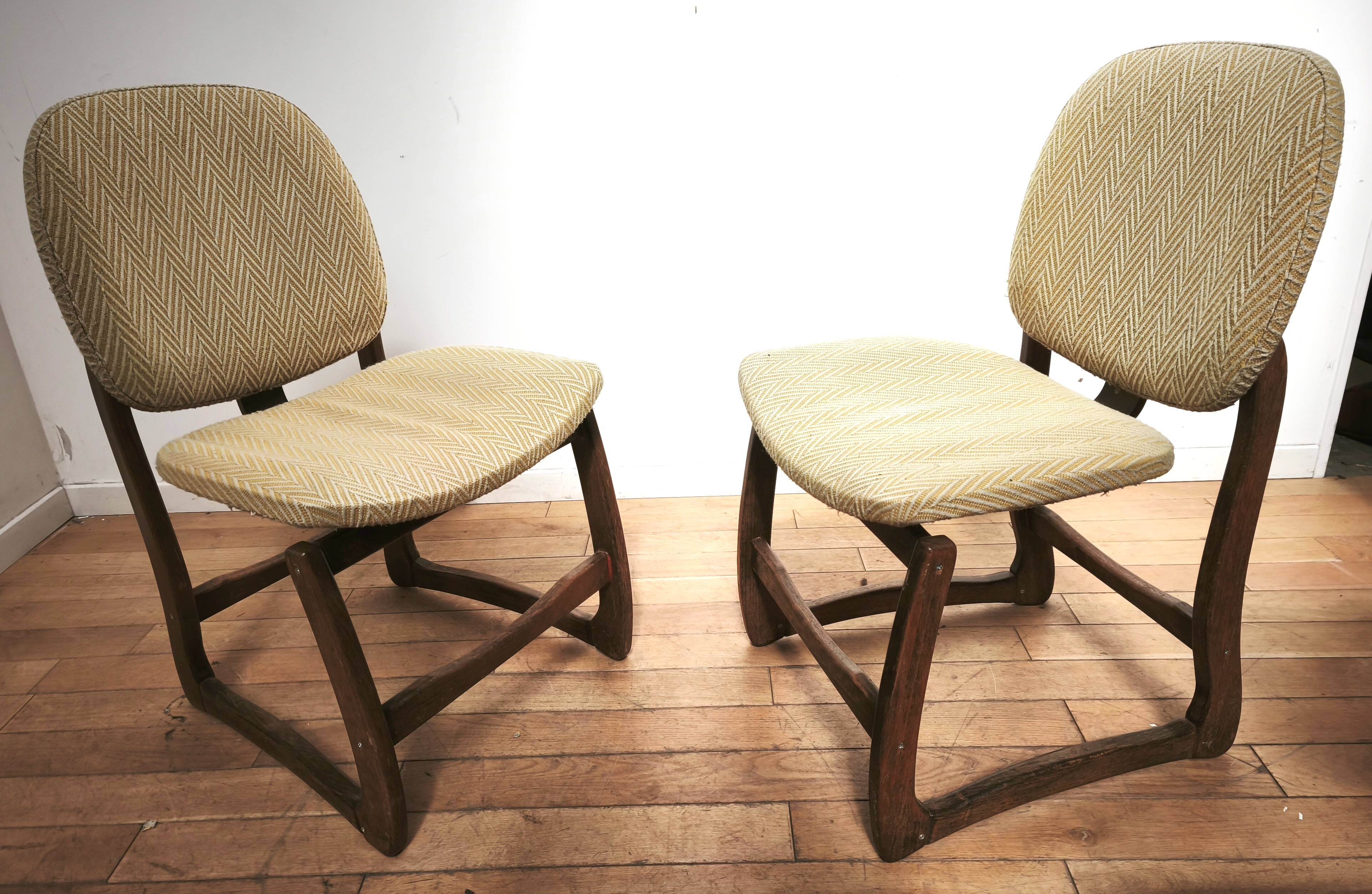 Pair of vintage armchairs