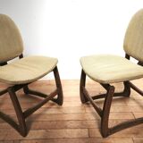 Pair of vintage armchairs