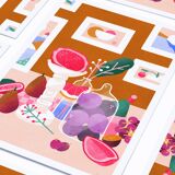 Print "Quetsches of the Garden"