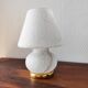 Lampe champignon vintage en verre de Murano