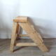 Step ladder 3 steps in solid wood