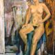 Oil painting on canvas signed Kazuko Toyokawa