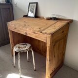 Old wood desk